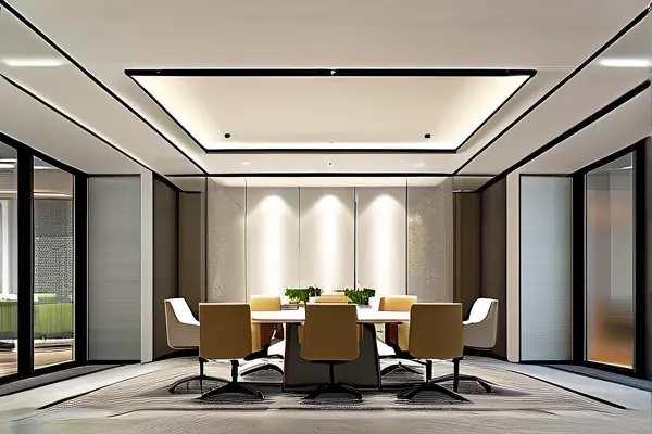 現代簡約風格辦公室工裝修設計效果圖
