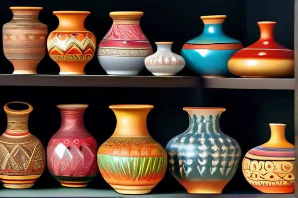 小工藝品展現(xiàn)場(chǎng)展示精美手工藝品