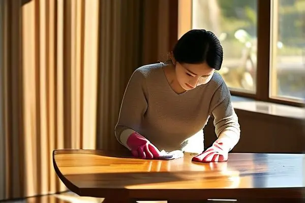 實(shí)木家具保養(yǎng)示范