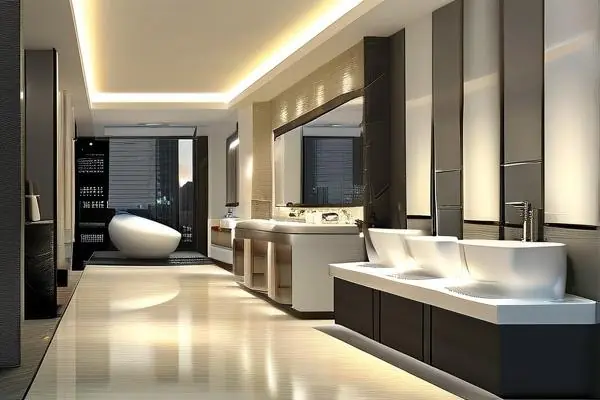 衛(wèi)浴潔具加盟展示廳實(shí)景