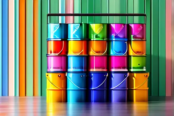 多樂士環保漆產品展示