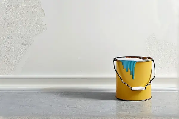 裝修工人刷乳膠漆施工圖