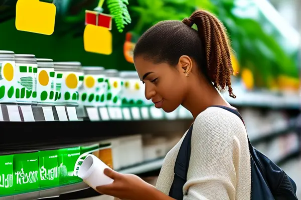 消費者在建材市場選購環保漆場景