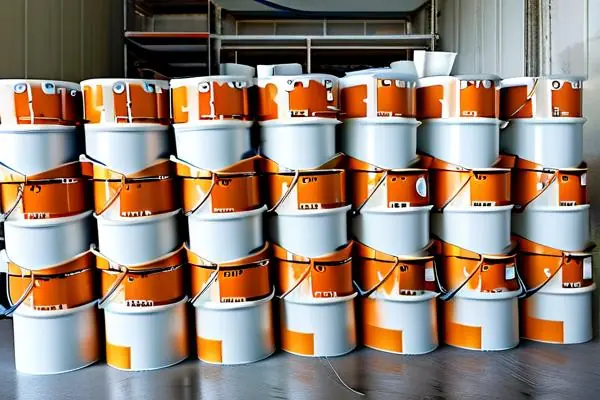 多種規格乳膠漆涂料桶實拍圖