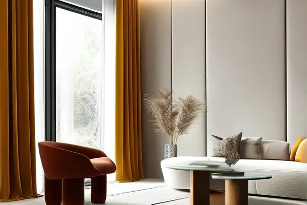 無縫墻布在客廳裝修中的實(shí)際效果展示