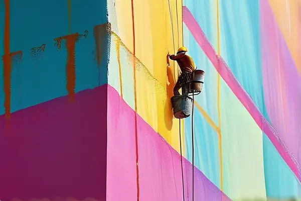 佐敦油漆施工現場實拍