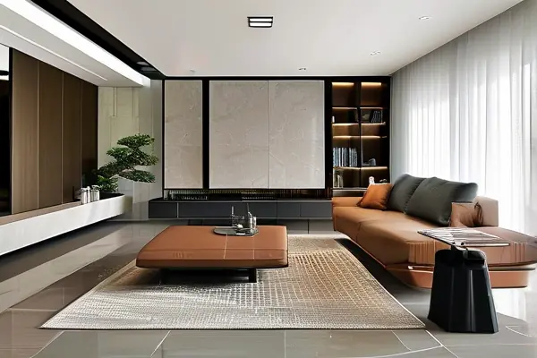 精裝修客廳實(shí)景展示