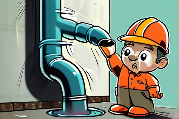 專業維修人員檢查家庭水管漏水