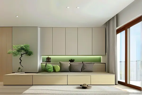 85平米現代簡約風格客廳裝修效果展示