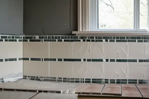 業主檢查低價裝修出現的瓷磚開裂問題