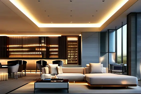 現(xiàn)代風(fēng)格會(huì)所裝修效果圖