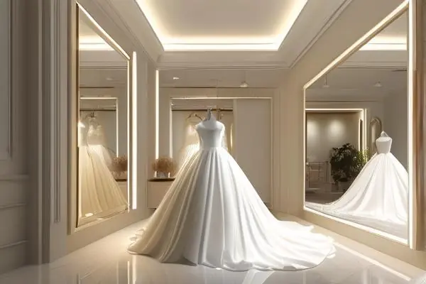 婚紗店內(nèi)裝修效果圖