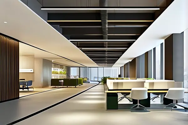 寫字樓專裝修實景展示