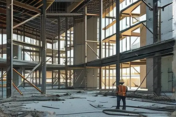 辦公樓拆改施工現(xiàn)場實(shí)景圖