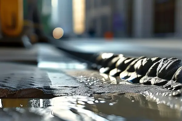 透水混泥土家用粘接劑施工實(shí)景