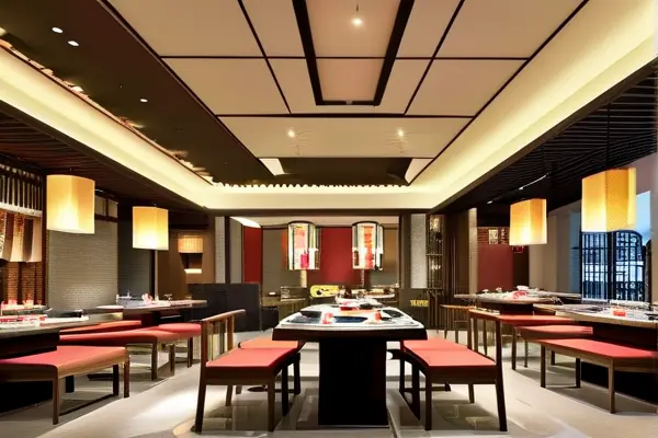 1000平火鍋店裝修效果圖