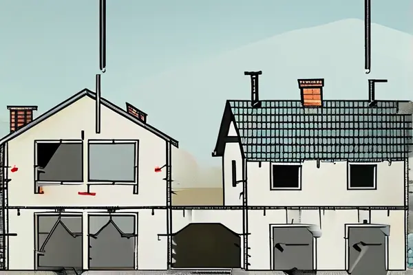 驗房師檢查被征收房屋