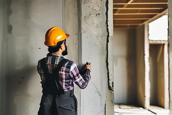 專業(yè)驗房師檢查新房質(zhì)量