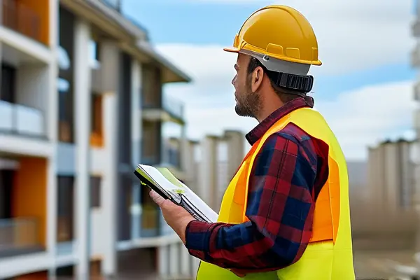 征收房驗房評估現場工作照