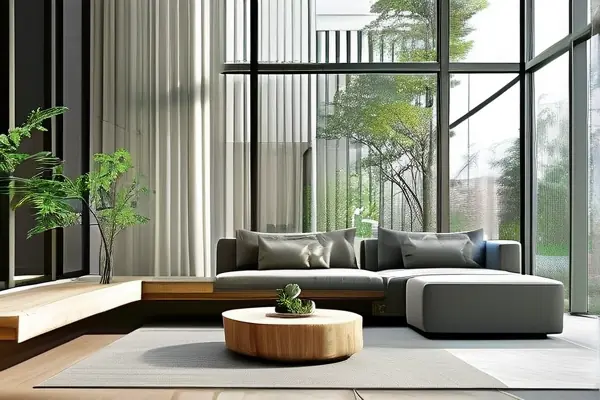 現代簡約風格客廳裝修效果圖